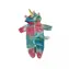 PLEJO Einhorn-Puppenoverall, 40-43 cm / ab 3 Jahren