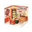 Robotime 3D-Holzpuzzle Miniaturhaus Asiatisches Bistro Panda Hot Pot / ab 14 Jahren