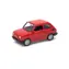 Welly Fiat 126 Kleinkind 1:34 rot