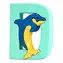 Fauna Alphabet Buchstabe D Delfin / ab 3 Jahren