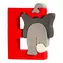 Fauna Alphabet Buchstabe E Elefant / ab 3 Jahren