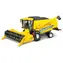 Bburago FARMLAND New Holland TC5.90 Mähdrescher mit Getreideharken / 18 cm / ab 3 Jahren