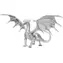 Metal Earth 3D-Puzzle Premium Serie: Stahldrache / 223 Teile / ab 14 Jahren