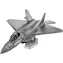Metal Earth 3D-Puzzle F-22 Raptor / 70 Teile / ab 14 Jahren