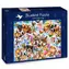 BlueBird Puzzle-Collage mit Tier-Selfies / 1000 Teile / ab 14 Jahren