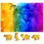 Wooden City Holzpuzzle Vogelparadies 2-in-1 / 75 Teile / ab 6 Jahren