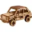 Wooden City 3D Holzpuzzle „Superschnelles Rallyeauto 3“ / 87 Teile / ab 8 Jahren