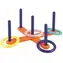 Ecoiffier Ringwurfkreuz + 4 Ringe / ab 2 Jahren