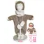 Llorens M844-011 Outfit für NEW BORN Babypuppen der Größe 43-45 cm