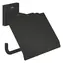 Grohe QuickFix Start Cube - Toilettenpapierhalter mit Deckel, matt schwarz 
