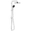 Grohe Vitalio Start - Duschset ohne Armatur, Durchmesser 25 cm | 2 Strahlarten | Chrom 