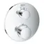 Grohe Grohtherm - Thermostat-Brausearmatur für Unterputzmontage, Chrom 