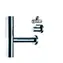 Hansgrohe Siphons - Design-Siphon Flowstar mit Eckventilen, verchromt 