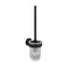Villeroy & Boch Elements Tender - Wand-WC-Bürste mit Halterung, Glas/Mattschwarz 