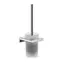 Hansgrohe AddStoris - Wand-WC-Bürste | Milchglas/Chrom
