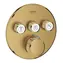 Grohe - Thermostat-Duscharmatur, Unterputz, 3 Ventile, gebürstet, Cool Sunrise