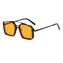 VeyRey Herren Sonnenbrille Steampunk Bugial Schwarz Universal