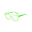VeyRey Damen Blaulichtfilterbrille Twinklepond Square Green Universal