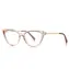 VeyRey Damen-Brille mit Blaulichtfilter, Abie-Klargläser