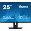 25" IIYAMA Prolite XUB2595WSU-B5 schwarz / IPS / 1920x1200 / 16:10 / 4ms / 1000:1 / 300cd / Lautsprecher / VGA / HDMI / DP