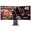 44,5" LG 45GX90SA-B Schwarz / OLED / 3440 x 1440 / 21:9 / 275 cd/m / 240 Hz / 0,03 ms / DP / HDMI