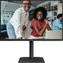24" AOC X24E4U schwarz / IPS / 1920 x 1200 / 16:10 / 4 ms / 1500:1 / 300 cd/m / HDMI + DP + VGA / VESA