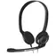 Sennheiser PC 3 CHAT schwarz / Headset - doppelseitiger Kopfhörer mit Mikrofon / 2x 3,5mm Klinke / 2m 