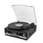Technaxx TX-22+ USB-Plattenspieler + Konverter von Plattenspielern und Audiokassetten zu MP3 / USB / SD / Bluetooth / RCA / Schwarz