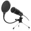 Niceboy VOICE schwarz / Tisch-Kondensatormikrofon / USB / Plug&Play / Niere