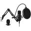 Connect IT ProMic USB schwarz / Tischmikrofon / POP-Filter + Arm / USB / 2,5 m