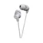 JVC HA-FX10-HE grau / In-Ear-Kopfhörer / 3,5-mm-Klinke / 1,2 m