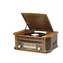 Denver MCR-50MK3 braun / Plattenspieler / 2x 2,5W RMS / FM&AM Radio / CD / TAPE / USB / MP3