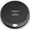 LENCO CD-200 schwarz / tragbarer CD-Player / 3,5 mm Klinke / CD&CD-R&CD-RW