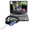 LENCO DVP-910 blau / Tragbarer DVD-Player / 9" / 800x480px / USB / 3,5-mm-Buchse