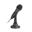 Natec Adder schwarz / Tischmikrofon / Neigung verstellbar / 3,5-mm-Klinke / 1,8 m