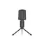 Natec ASP schwarz / Tischmikrofon / Neigung verstellbar / 3,5-mm-Klinke / 1,8 m