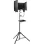 MOZOS MSHIELD-CABIN-SET schwarz / Akustikkabine & Stativ & Popfilter-Set 