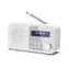 Sharp DR-P420 weiß / Tragbares Radio / 2 W / DAB+ / UKW / BT / 3,5 mm 