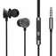 Joyroom JR-EW03 dunkelgrau / In-Ear-Kopfhörer / Mikrofon / 1,2 m / 3,5-mm-Klinke 