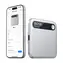 Boya Notra Silber / Audiorecorder mit KI-Übersetzer / 64 GB / 24 Std. Akkulaufzeit / Bluetooth / WLAN / USB-C