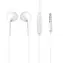 Dudao X10S kabelgebundene In-Ear-Kopfhörer, weiß / mit Mikrofon / 3,5-mm-Miniklinkenstecker / Kabellänge 1,15 m