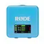 Rode Wireless GO Gen 3 blau / Drahtloses Mikrofonsystem / 2x Sender und 1x Empfänger / 3,5-mm-Klinkenanschluss / USB-C