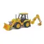 Bruder 02428 JCB 4CX Traktor mit Frontlader und Schaufel / 1:16 / ab 3 Jahren