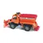 Bruder 02572 MB Unimog Streuer mit Pflug / 1:16 / ab 4 Jahren