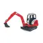 Bruder 02432 Minibagger SCHAEFF HR16 / 1:16 / ab 3 Jahren