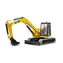 Bruder 02456 Minibagger CAT / 1:16 / ab 3 Jahren