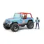 Bruder 02541 Racing Jeep Cross Country blau + Racer / 1:16 / ab 4 Jahren