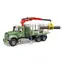 Bruder 02824 LKW mit Holzträger + 3 Baumstämmen / 1:16 / ab 4 Jahren