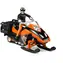 Bruder 63101 Schneemobil mit Fahrer / 1:16 / ab 3 Jahren
