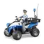 Bruder 63010 Polizei-ATV mit Polizistin-Figur / 1:16 / ab 4 Jahren